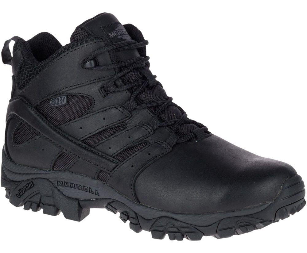Merrell Støvler Herre - Moab 2 Mid Tactical Response Waterproof - Sort - VSP627905